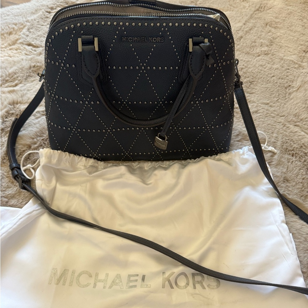 Original Michael Kors Blue Crossbody Bag with Adjustable Strap- see tag